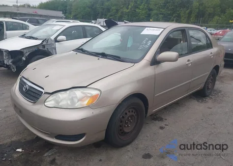 2006 Toyota Corolla Ce/Le/S из США, поврежденный, VIN 1NXBR32E96Z568267